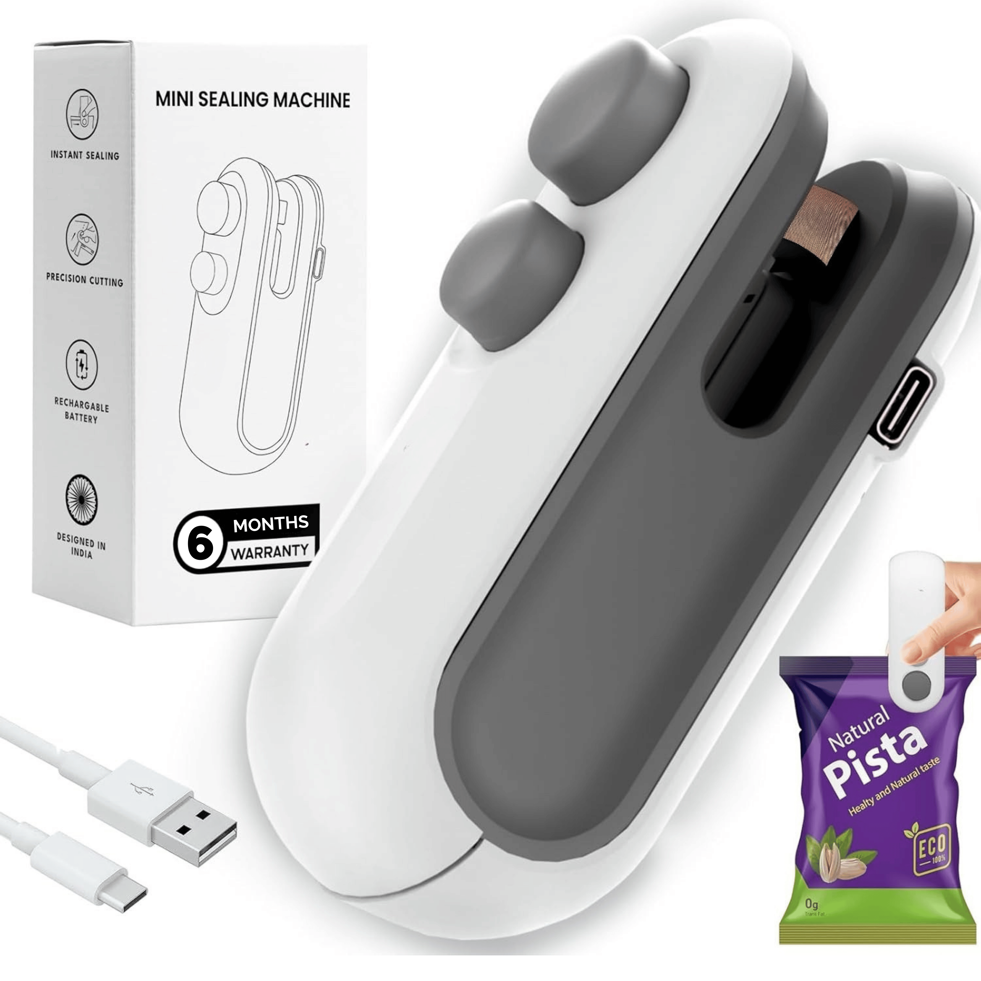 z Magic Sealer - Portable Useful Gadget - 6 Months Warranty