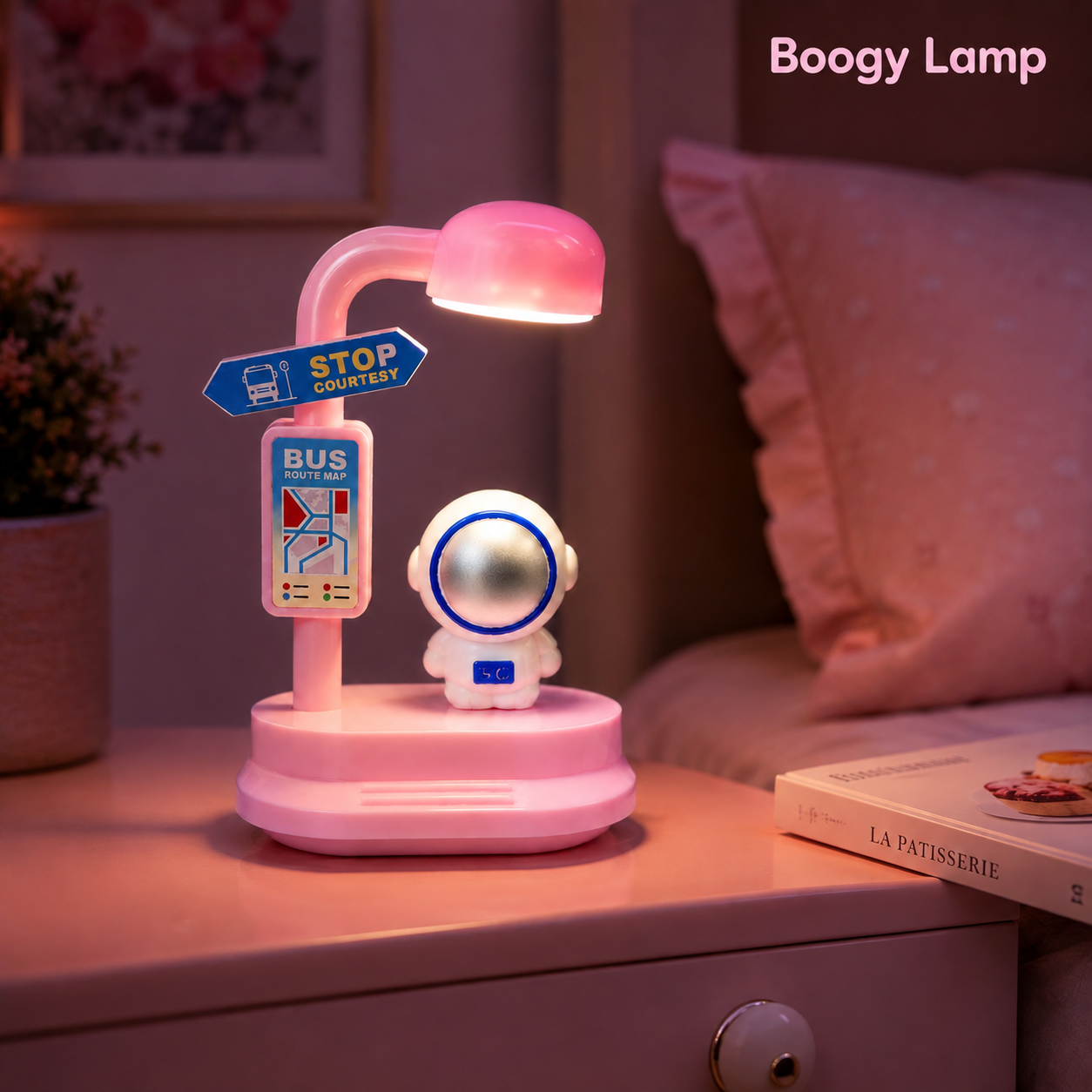 Boogy Lamp - with ON-OFF Touch Sensor